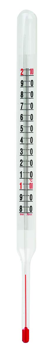 Matfer Bourgeat Candy Thermometer with Polyamide Protector Spare Part - Professional Sugar Thermometer for Candy Making, Chocolate, Jam & Caramel - Perfect for Home Bakers & Commercial Kitchens