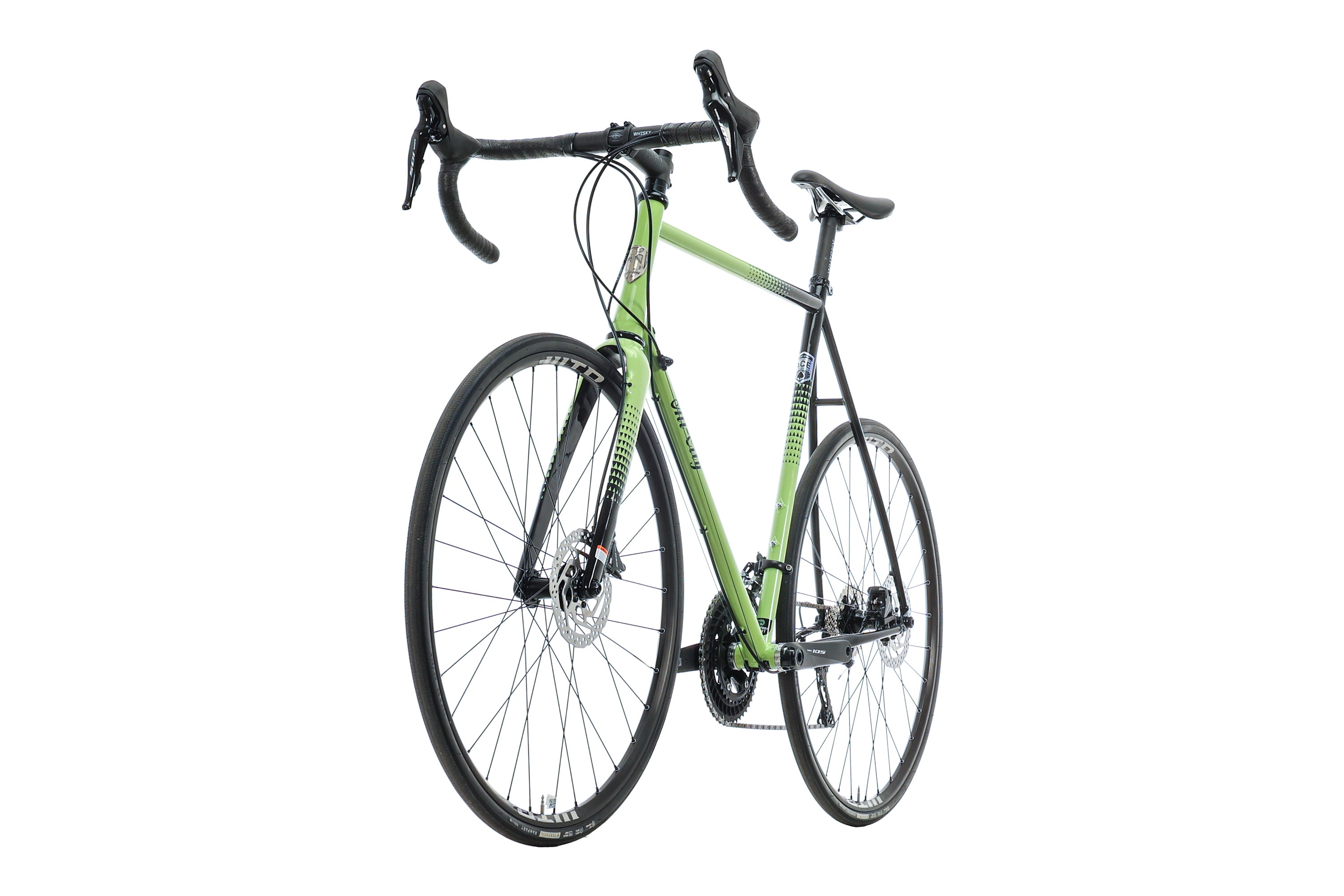 2023 All City Zig Zag 105 Road Bike - 61cm Carbon Frame for Urban Commuting & Long-Distance Cycling