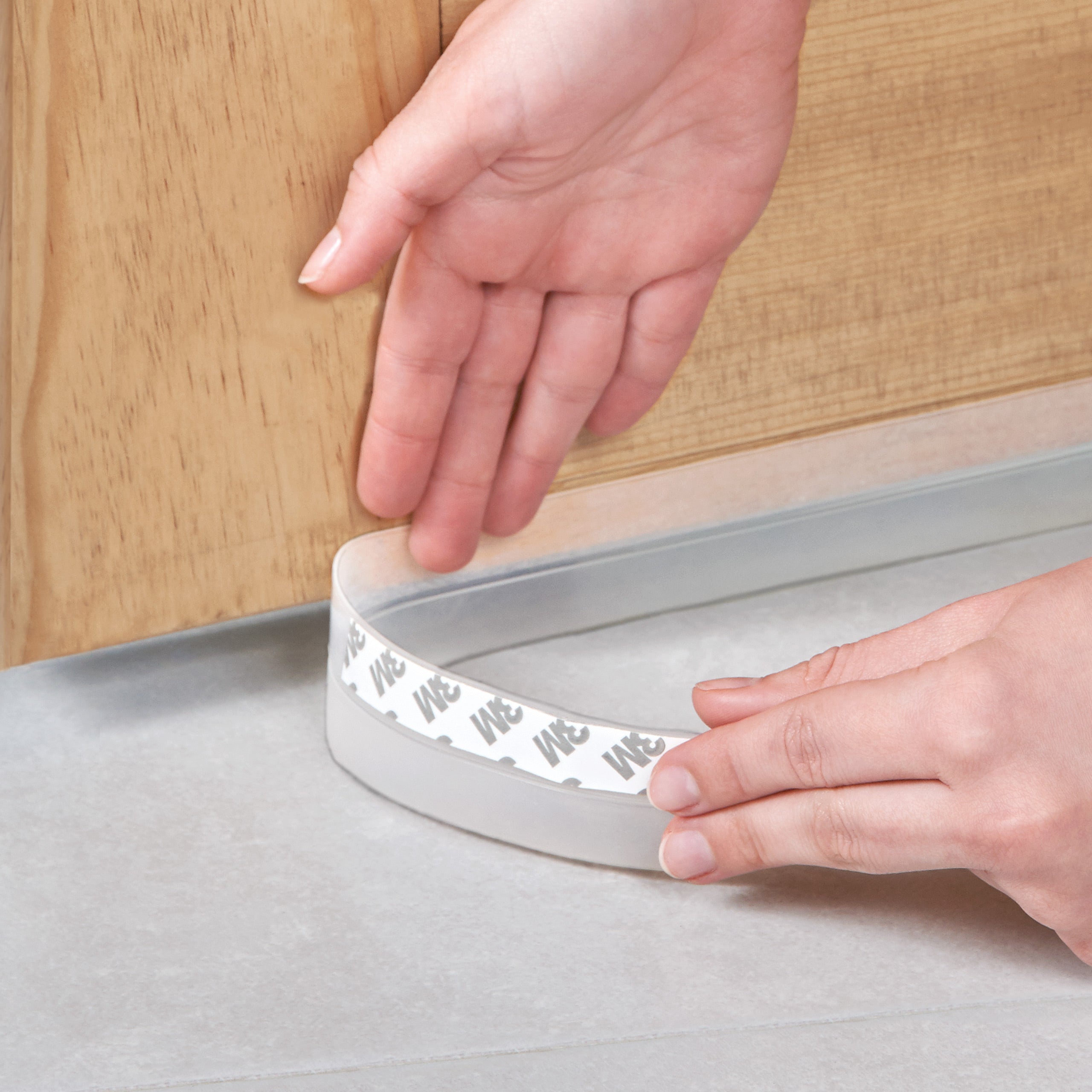 Self-Adhesive Door Sweep - Weatherproof & Noise Reducing Under Door Seal Strip for Home & Office - Easy Installation for Indoor & Outdoor Use