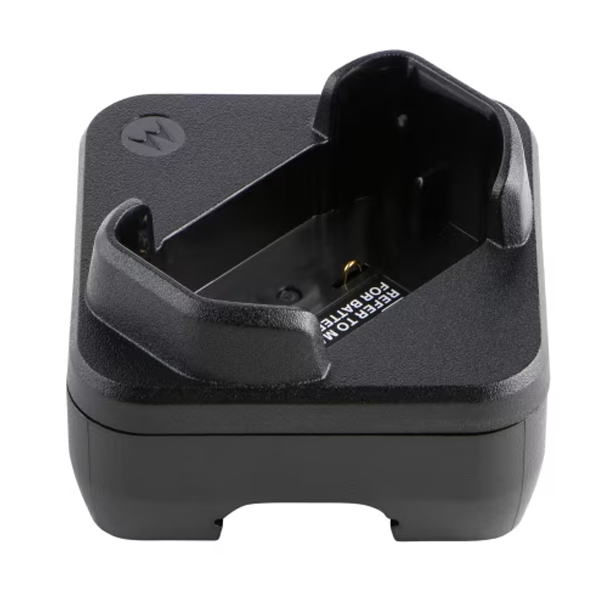 Motorola CD 65 Standard Charging Cradle for EVX S24 Two-Way Radio | AAM19X501 | Compatible with PA 57 Power Adapter | Durable Charging Station for Office, Warehouse & Industrial Use