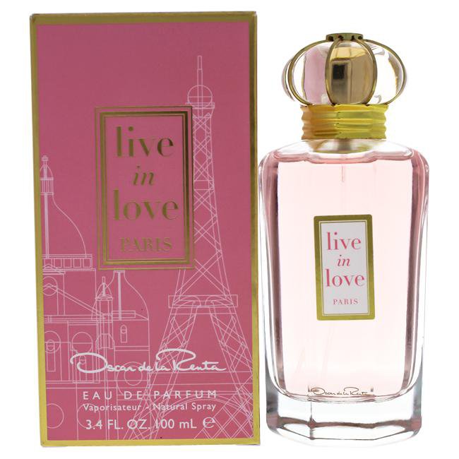 Live In Love Paris Perfume for Women - Long Lasting Floral Fragrance Eau de Parfum - Romantic Date Night & Special Occasion Perfume