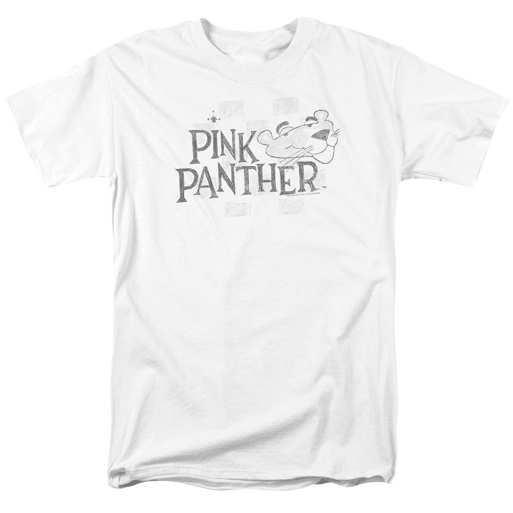 Pink Panther Sketch Logo Unisex T-Shirt for Men & Women - Casual Wear, Graphic Tees, Gift Ideas