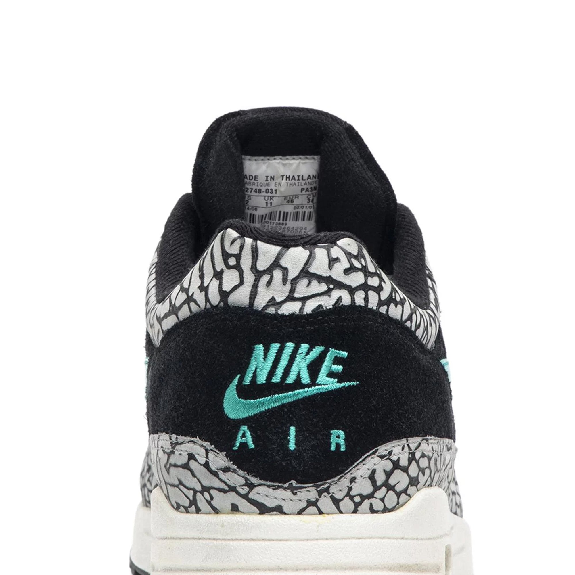 Nike Air Max 1 'Atmos Elephant' Retro Sneakers (2007) - Men's Running Shoes for Casual Wear & Street Style Fashion