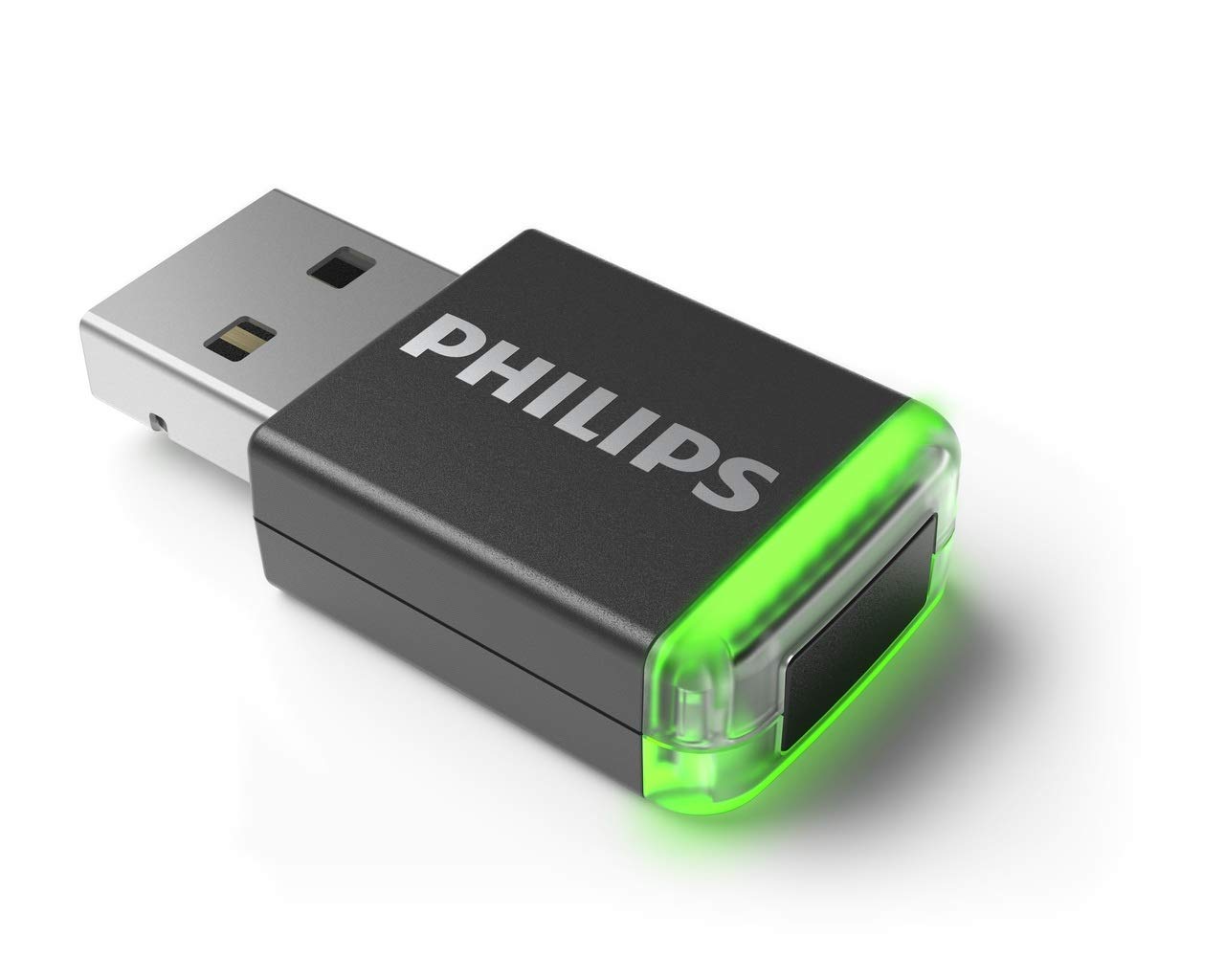 Philips SpeechOne Wireless Dictation Headset with Docking Station, Status Light & Remote Control | ACC4100 AirBridge Wireless Receiver | Ideal for Medical Transcription, Legal Documentation & Office Dictation