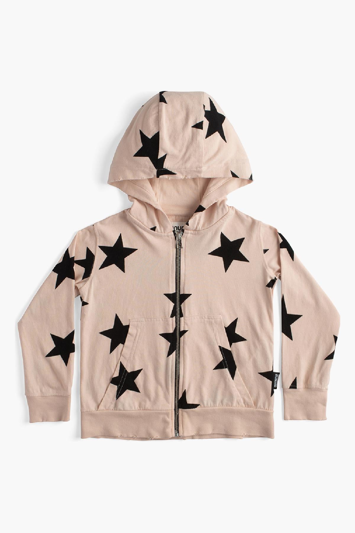 Nununu Star Light Girls' Sweatshirt - Soft & Cozy Pullover Hoodie for Toddlers & Kids - Perfect for Playdates, School & Outdoor Activities