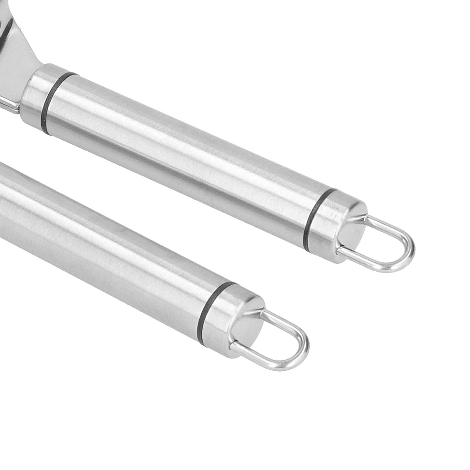 Premium Heavy-Duty Stainless Steel Garlic Press - Rustproof Professional Garlic Crusher & Mincer for Kitchen, Restaurant & Home Use - Perfect for Cooking, Meal Prep & Italian Cuisine