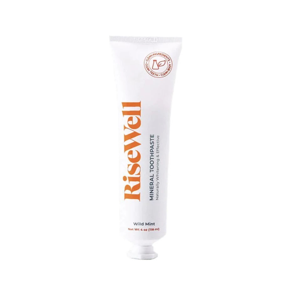 Natural Mineral Toothpaste for Teeth Whitening & Sensitivity Relief - Fluoride-Free & SLS-Free for Healthy Gums - Perfect for Sensitive Teeth & Daily Oral Care Routine
