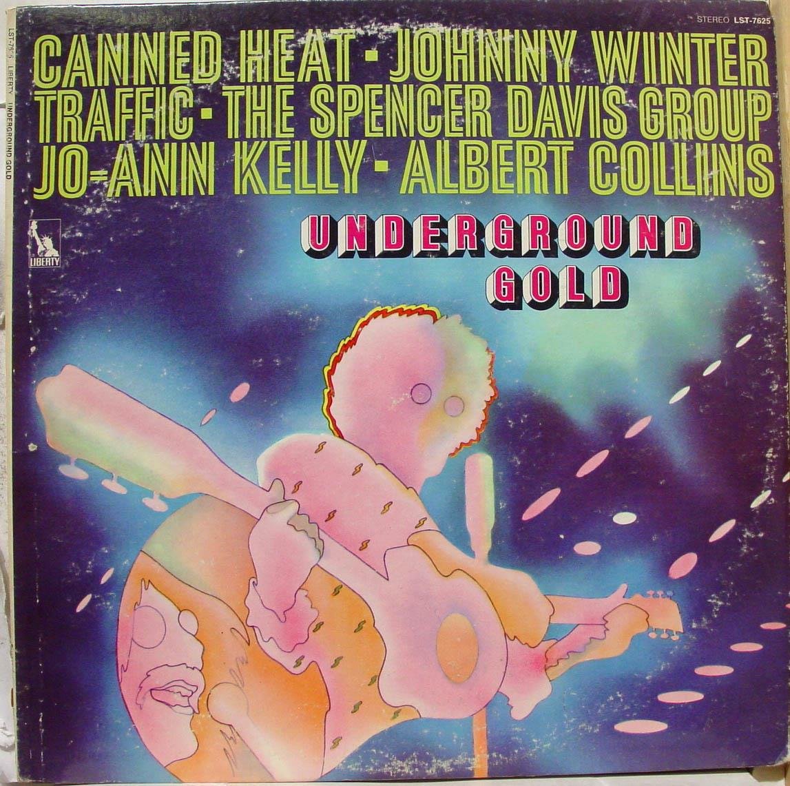 Underground Gold Vinyl Record - Rare & Collectible Music LP for Audiophiles & DJs - Perfect for Home Listening, Music Collections & DJ Sets