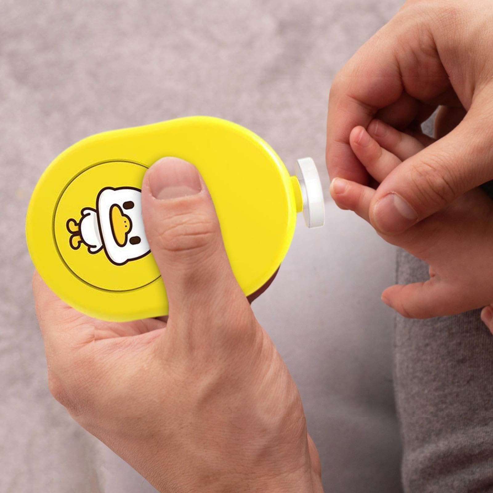 Electric Baby Nail Trimmer for Infants & Toddlers - Safe Baby Nail Clippers Alternative - Gentle Baby Grooming & Manicure Tool for Newborns - Perfect for Home Use & Travel Baby Care