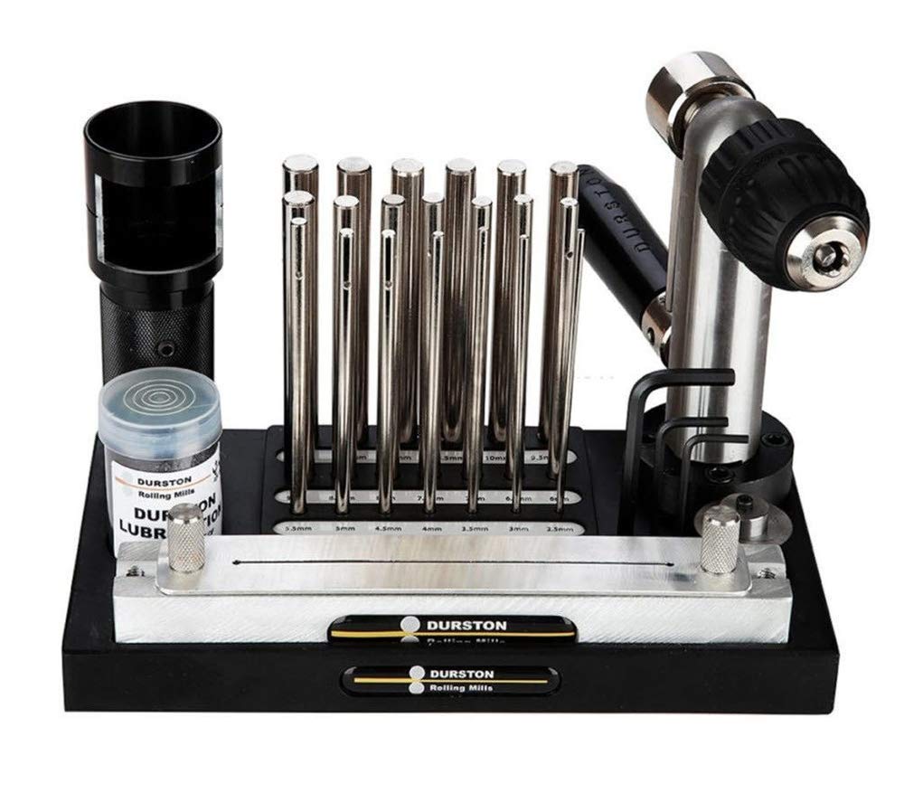 Durston Complete Jump Ring Maker 2 - Professional Jewelry Making Tool for DIY Crafting - Perfect for Wire Wrapping, Chainmaille & Beading Projects