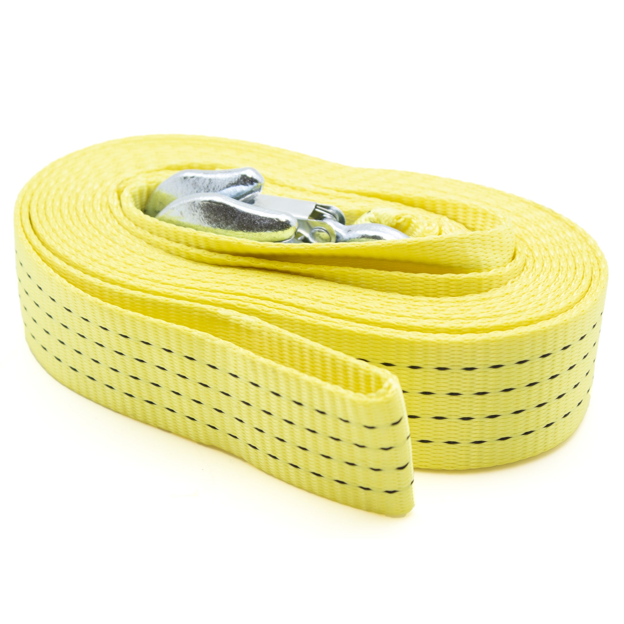 Heavy Duty Tow Rope - 30,000 lb Capacity Recovery Strap with Reinforced Loops for Trucks, SUVs & Off-Road Vehicles - Emergency Towing & Vehicle Recovery Accessories for Outdoor Adventures & Off-Roading