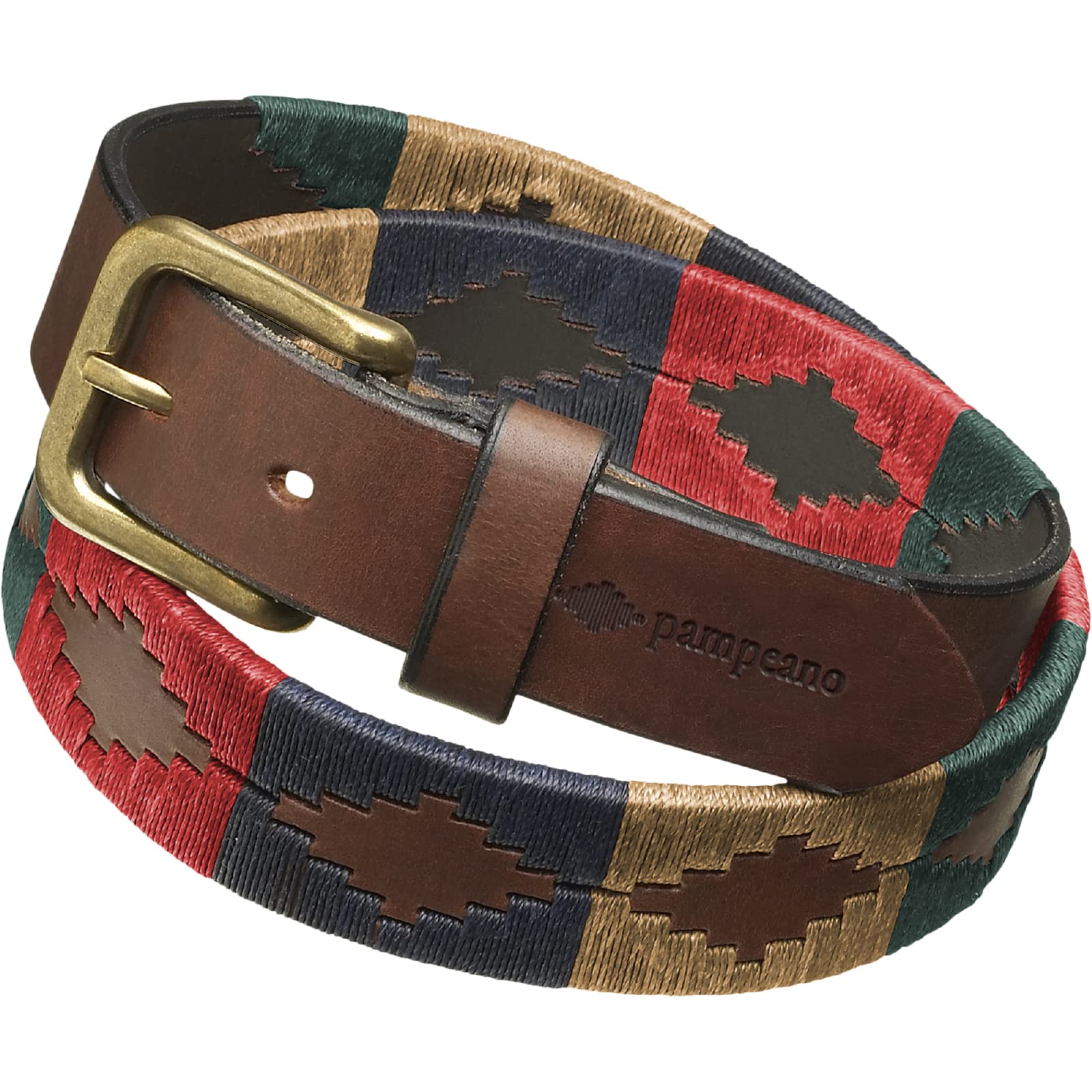 Pampeano Polo Belt – Handmade Argentine Gaucho Belt | Premium Hand-Stitched Argentinian Leather | Artisan Crafted | Perfect for Polo Players, Equestrians & Western Fashion | Gift Box Included for Special Occasions