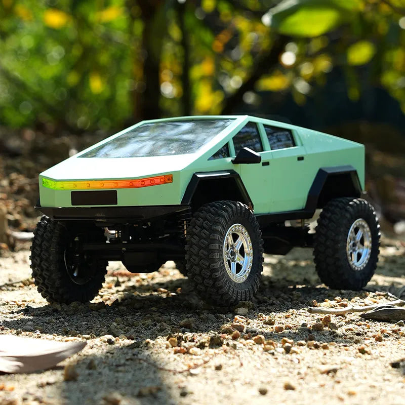 JJRC C8818 1/18 Scale RC Crawler Car - 4WD Off-Road Remote Control Vehicle with Proportional Cyber Shell | Perfect for Rock Crawling, Trail Adventures & Backyard Driving