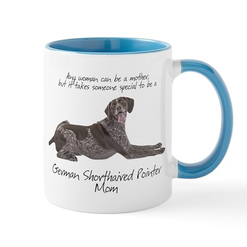 White/Blue Inside - Pointer Mom Mug