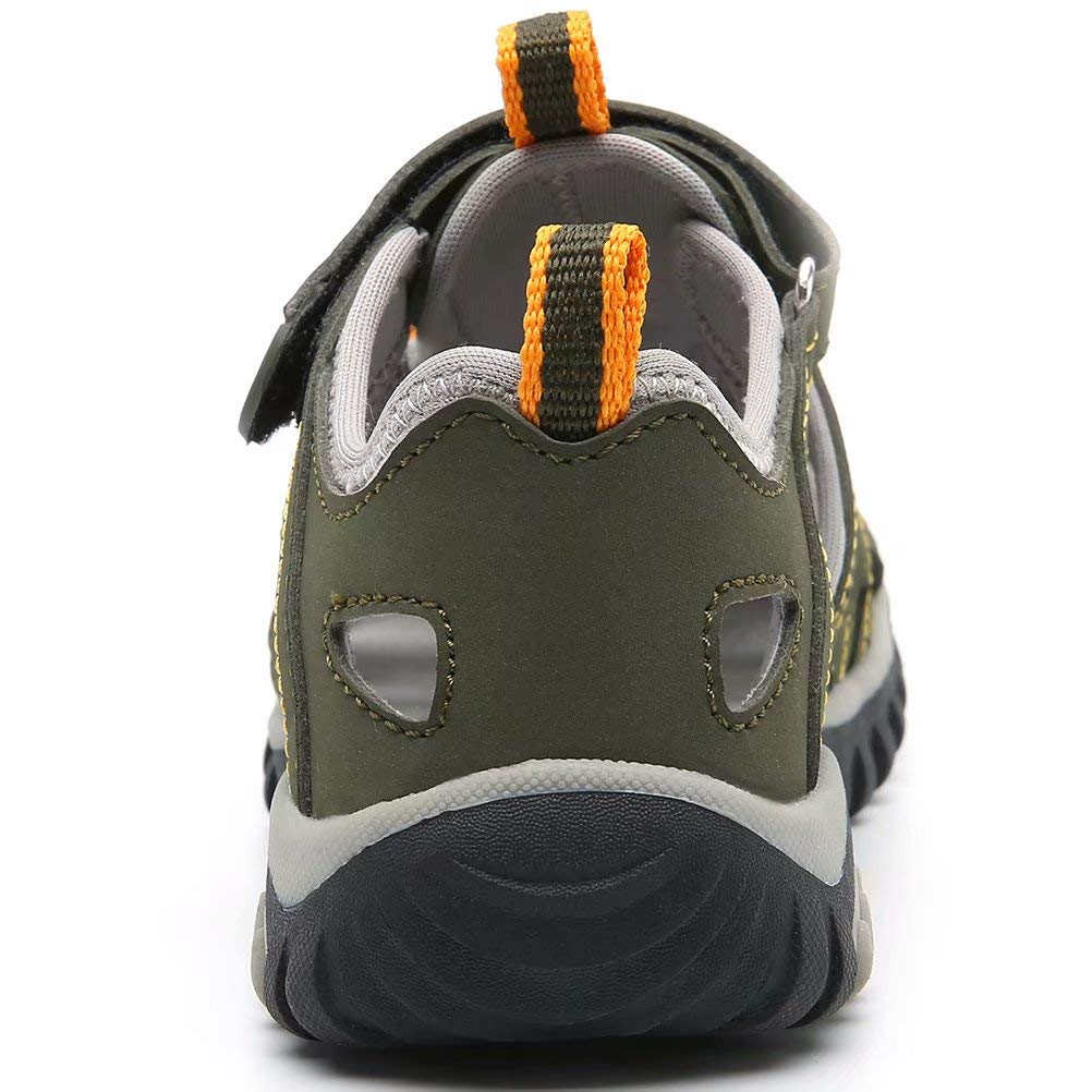 HOBIBEAR Kids' Closed-Toe Water Sandals for Boys & Girls - Breathable Quick-Dry Sports Shoes for Beach, Pool & Outdoor Play (Toddler/Little Kid/Big Kid) - Perfect for Swimming, Hiking & Summer Adventures