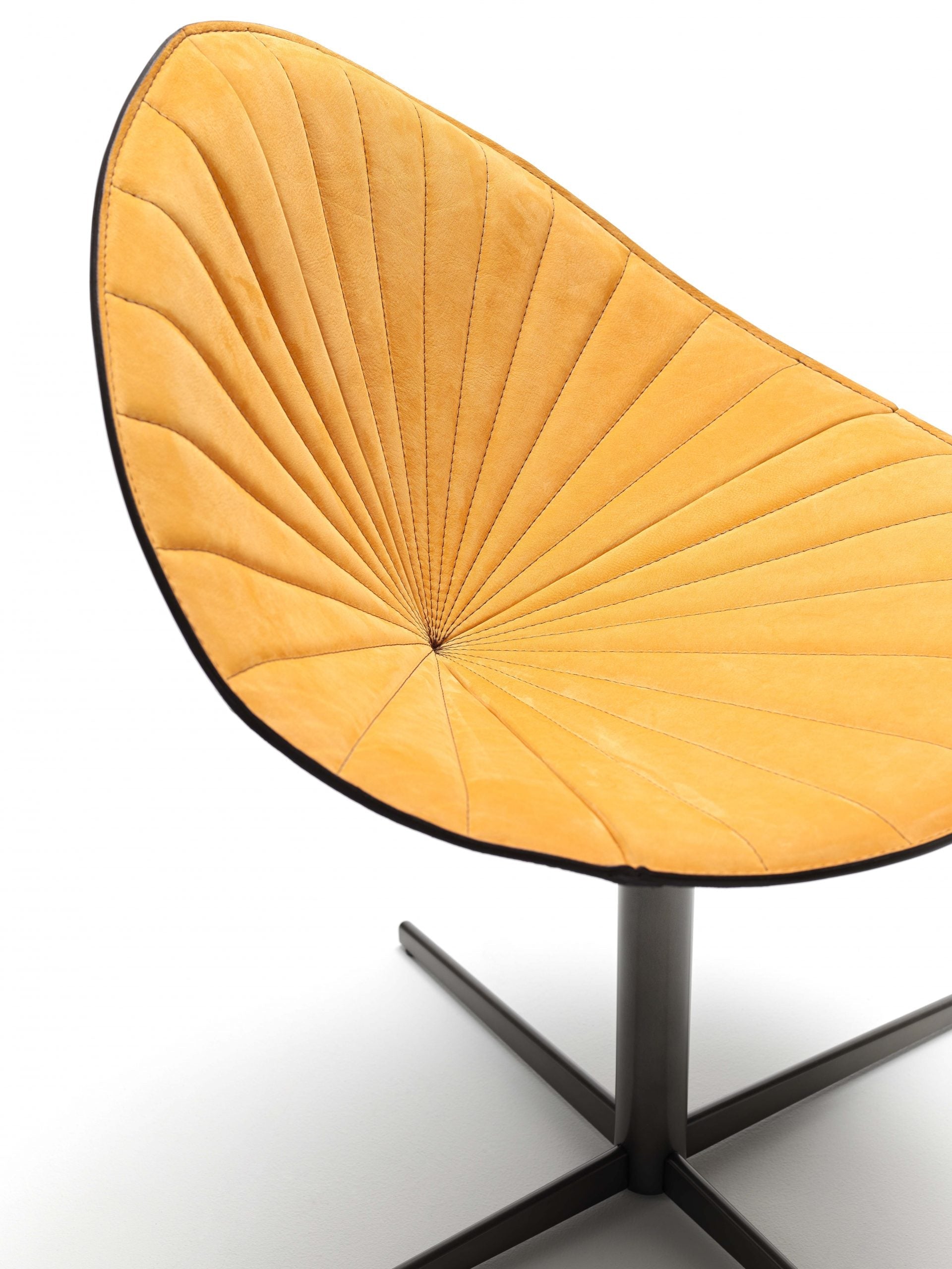 Fiorile Plisse BC Dining Chair by Fasem - Modern Upholstered Dining Room Chair for Kitchen, Restaurant & Home Decor