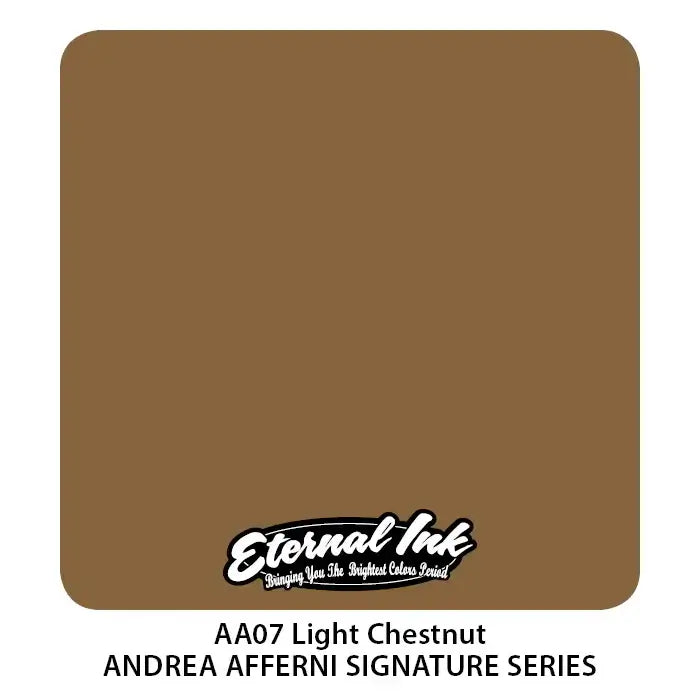 Premium Light Chestnut Andrea Afferni Eternal Ink - 1oz Bottle for Calligraphy, Fountain Pens & Artistic Writing - Perfect for Wedding Invitations, Diplomas & Hand Lettering Projects