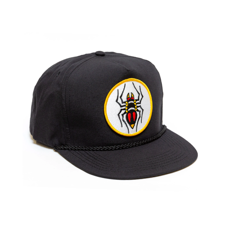 Redback Spider Snapback Hat - Adjustable Unisex Baseball Cap for Outdoor Sports & Street Fashion