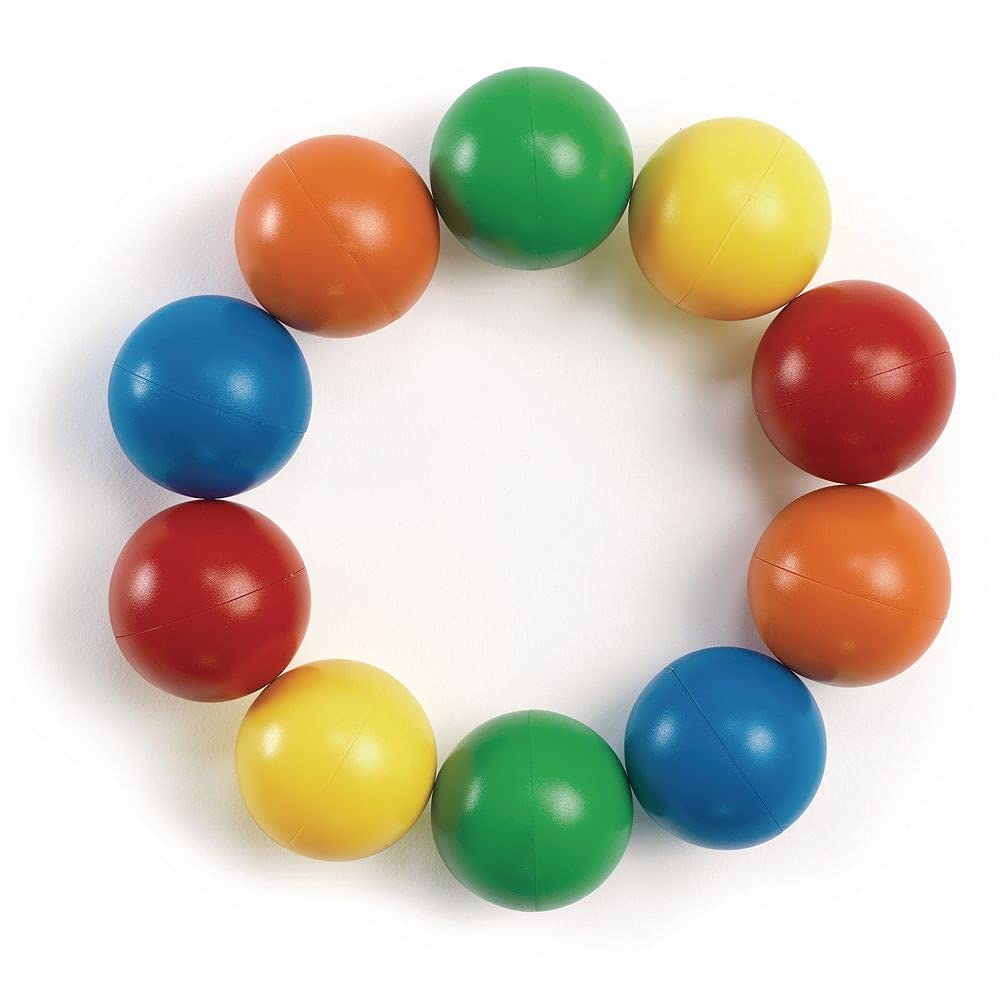 Jumbo Magnetic Marbles Set of 10 - STEM Learning Toys for Kids, Fun Educational Building & Science Activities - Perfect for Classroom, Home Play & Sensory Development