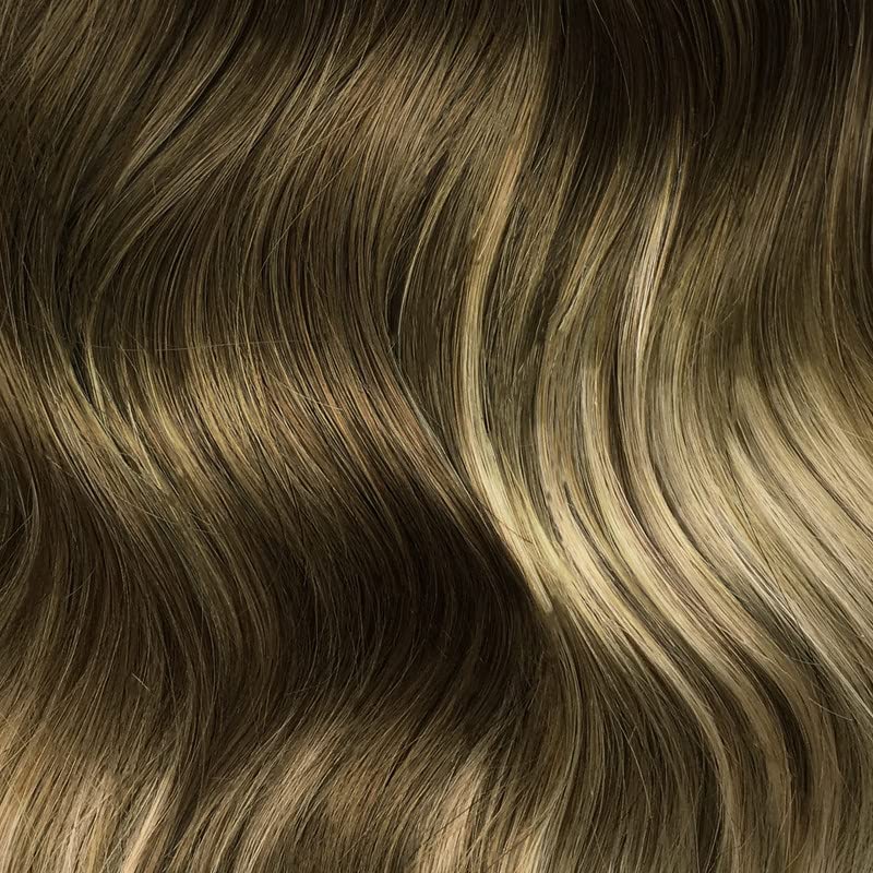 #3/8/613 Balayage Walnut Brown to Ash Brown and Bleach Blonde