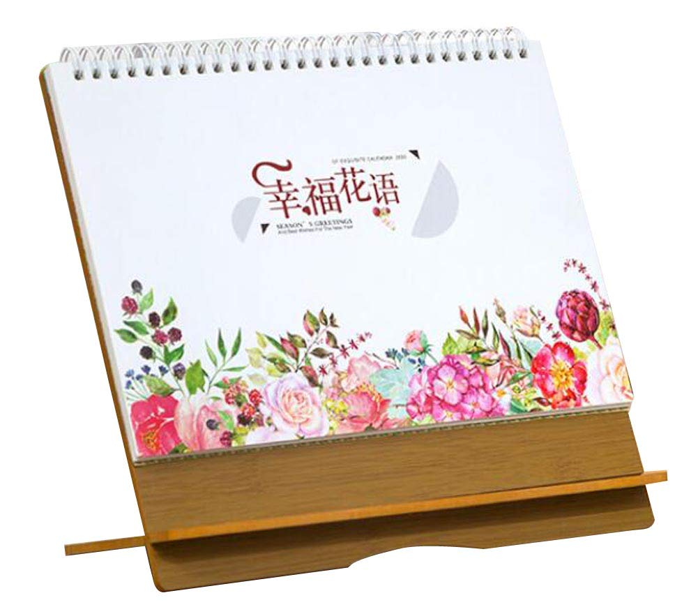 2020 Monthly Desk Calendar Planner - August 2019 to December 2020 with Tear-Off Pages | Perfect for Office, Home & School Organization | Motivational Quotes & Holiday Markers