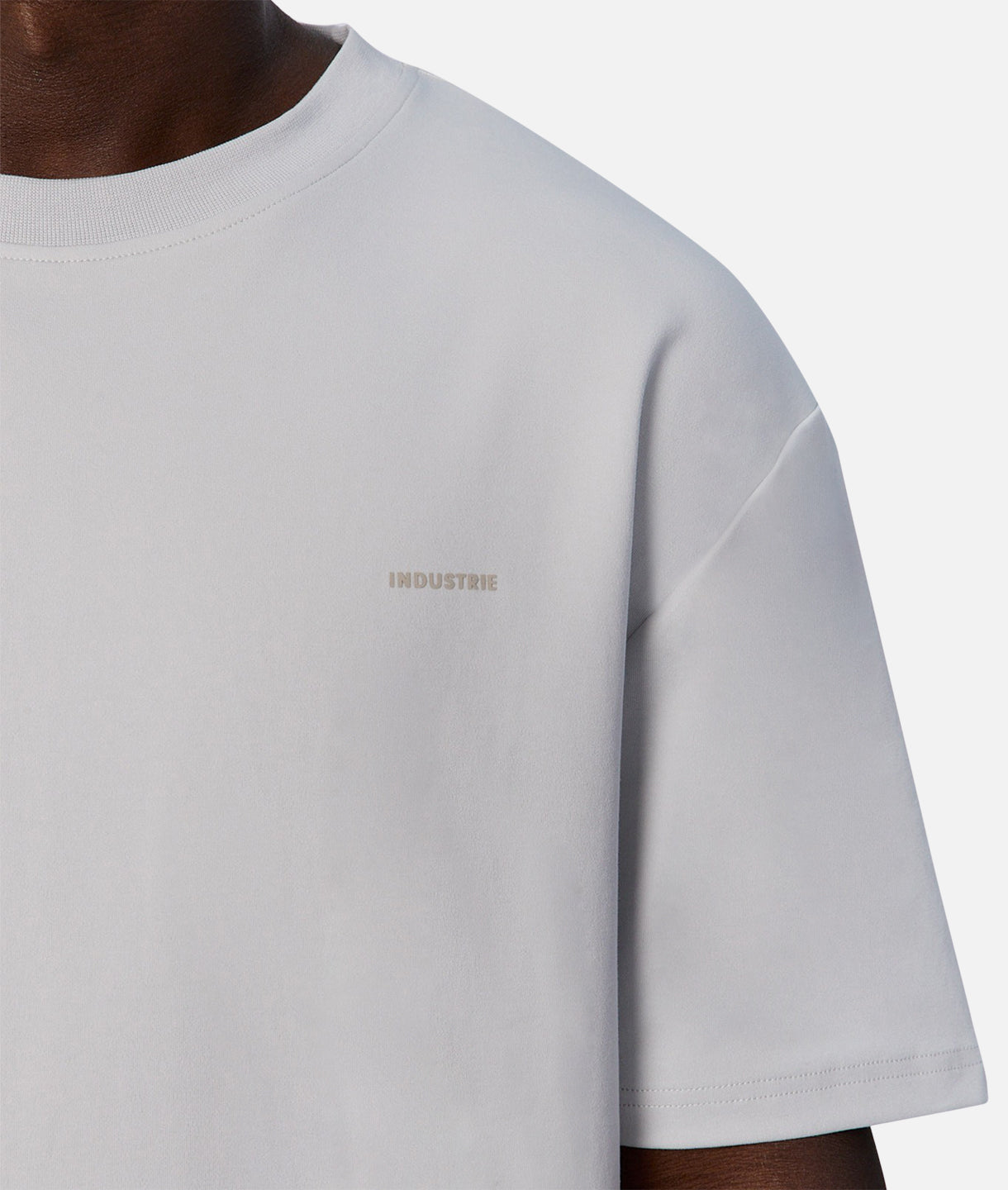 Premium Newport Tee - Soft Cotton Short Sleeve T-Shirt for Men in Silver Blue | Casual Wear, Summer Outfits & Everyday Comfort