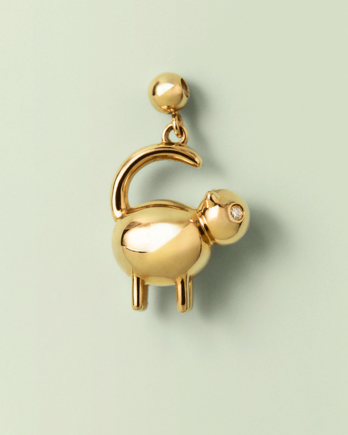 GRID ART Cat Charm - Cute Cat Pendant Necklace for Women & Girls - Perfect for Gifts, Parties & Everyday Wear