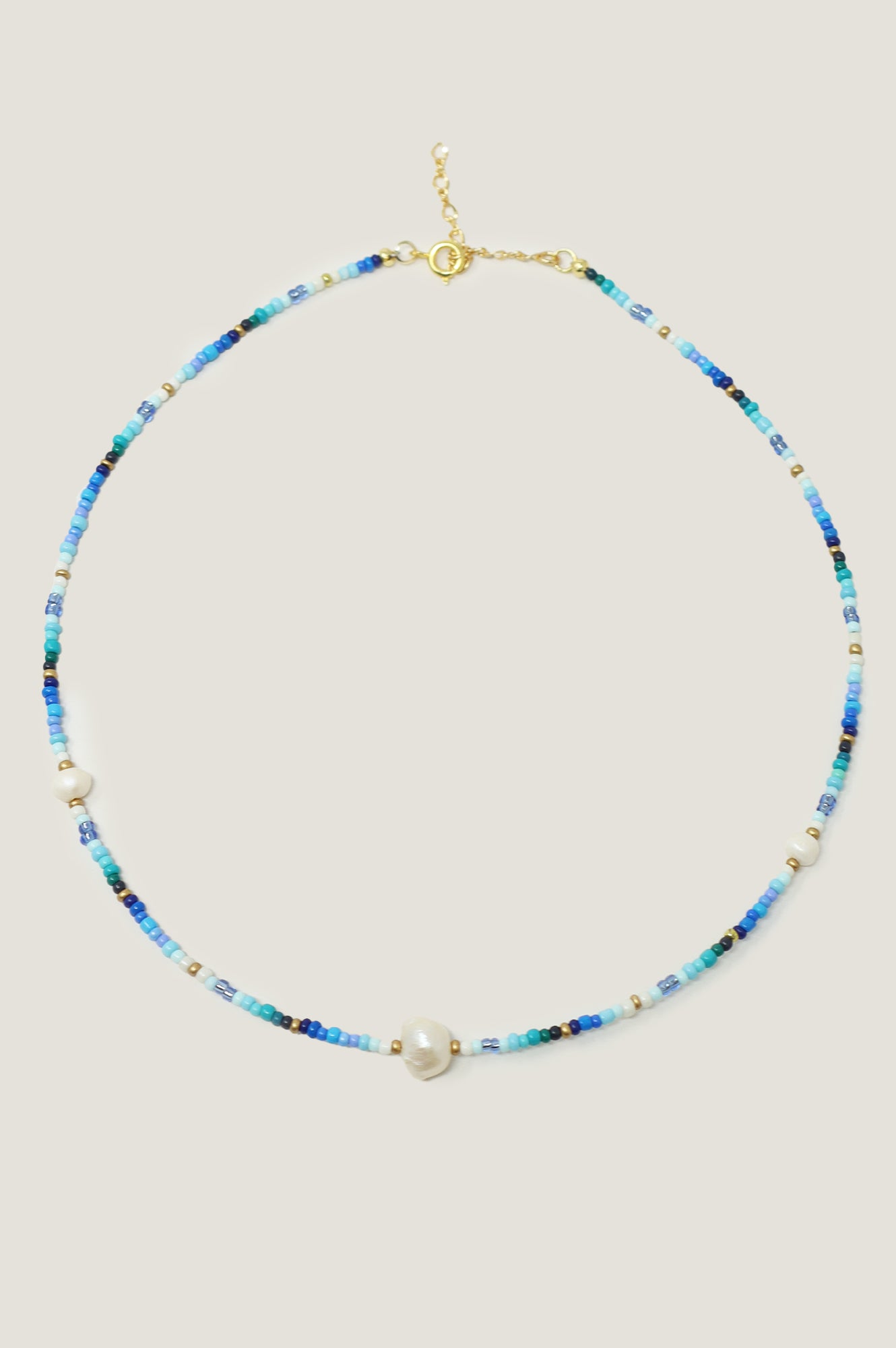Galia Blue Necklace for Women - Elegant Layered Pendant Jewelry for Daily Wear, Parties & Special Occasions