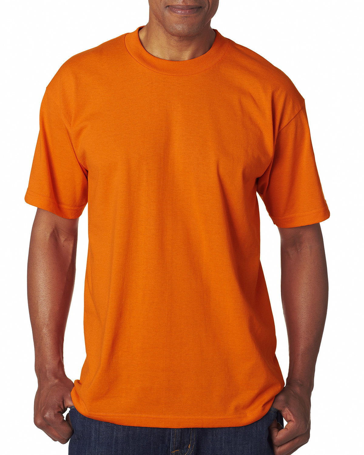 Bayside BA1701 Adult 5.4 oz 50/50 Cotton Blend T-Shirt - Comfortable Casual Wear for Men & Women, Perfect for Everyday Use, Workouts, and Custom Printing