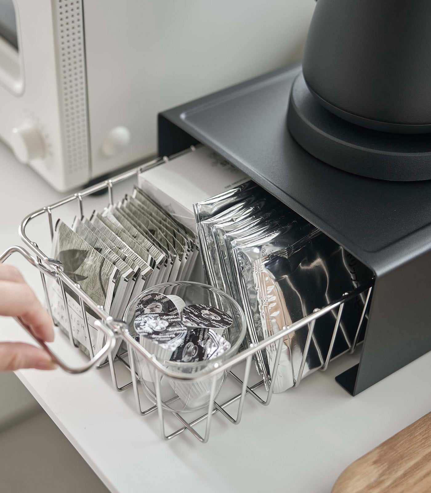 Stainless Steel Countertop Shelf - Space Saving Kitchen Organizer for Spices, Utensils & Small Appliances - Perfect for Home, Office & Restaurant Use