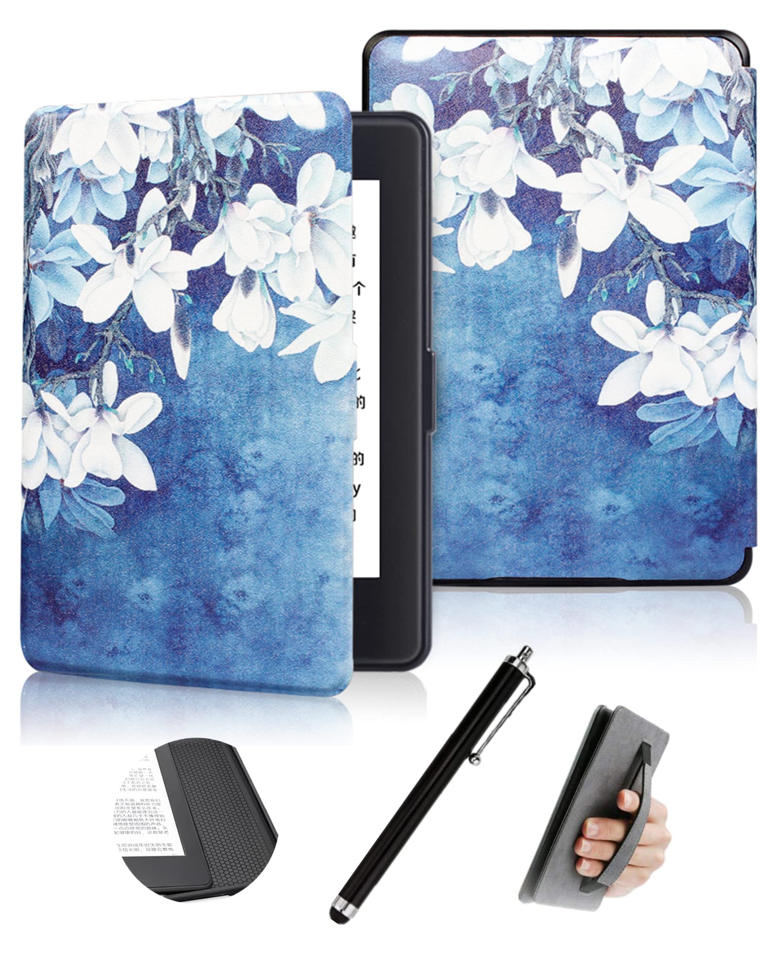 Enoxboo Protective Case for Kindle Paperwhite (Model EY21 & DP75SDI) - Lightweight Cover Compatible with Pre-2018 Kindle Paperwhite Generations (Excludes 7th Gen) - Perfect for Reading, Travel & Daily Use