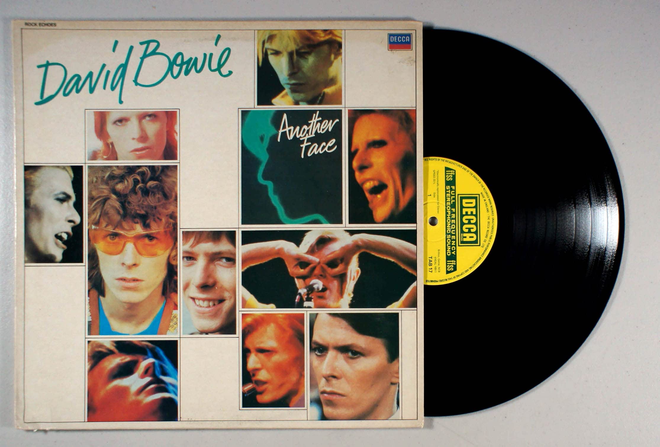 DAVID BOWIE Another Face Vinyl LP Record - Limited Edition Collectible Music Album for Home Listening & Gift for Bowie Fans