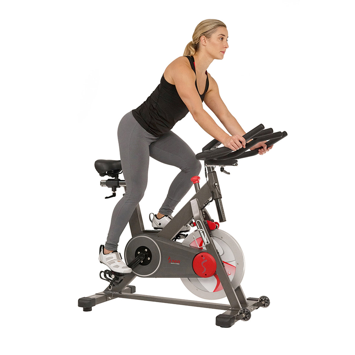 Premium Indoor Cycling Bike for Home Workouts - Stationary Exercise Bike with Adjustable Resistance for Cardio & Strength Training - Perfect for Home Gym, Fitness Enthusiasts & Spin Classes