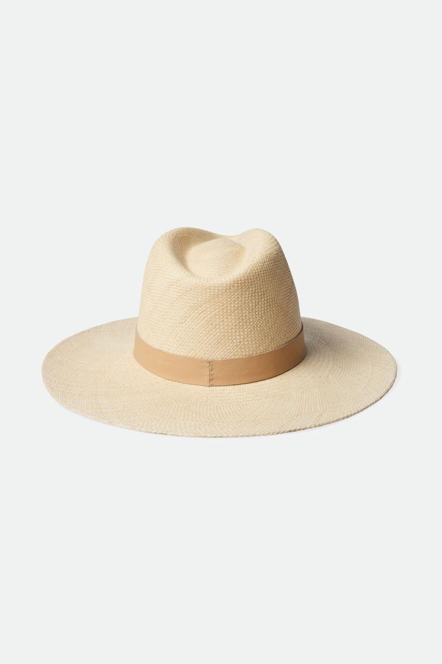Harper Panama Straw Hat for Women - Catalina Sand Sun Hat with Wide Brim - Perfect for Beach, Vacation, and Summer Outdoor Activities