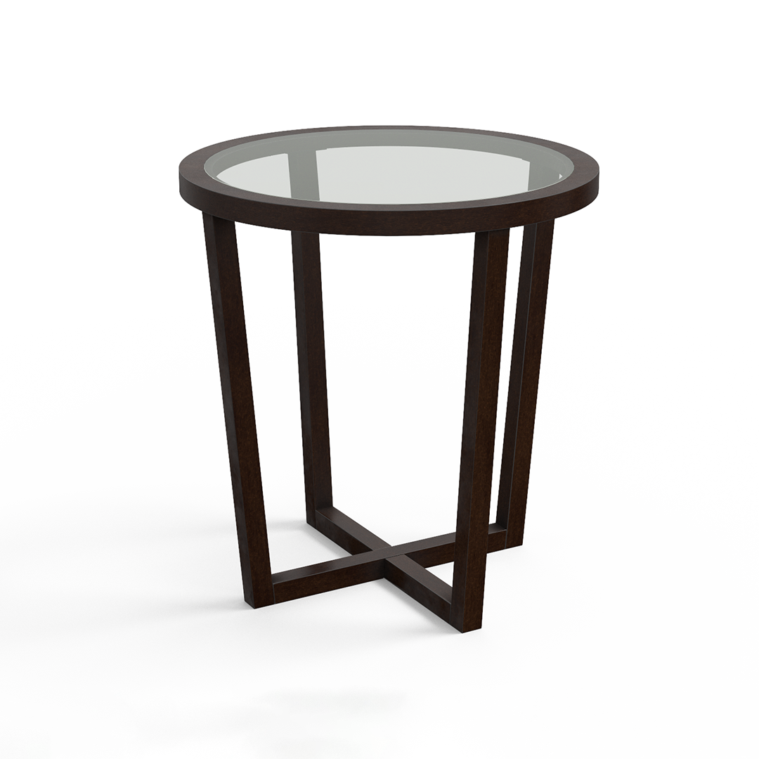 Bowen Table Trio - Set of 3 Modern Brown Wooden Side Tables for Living Room, Bedroom & Office - Perfect for Coffee, Books & Decor