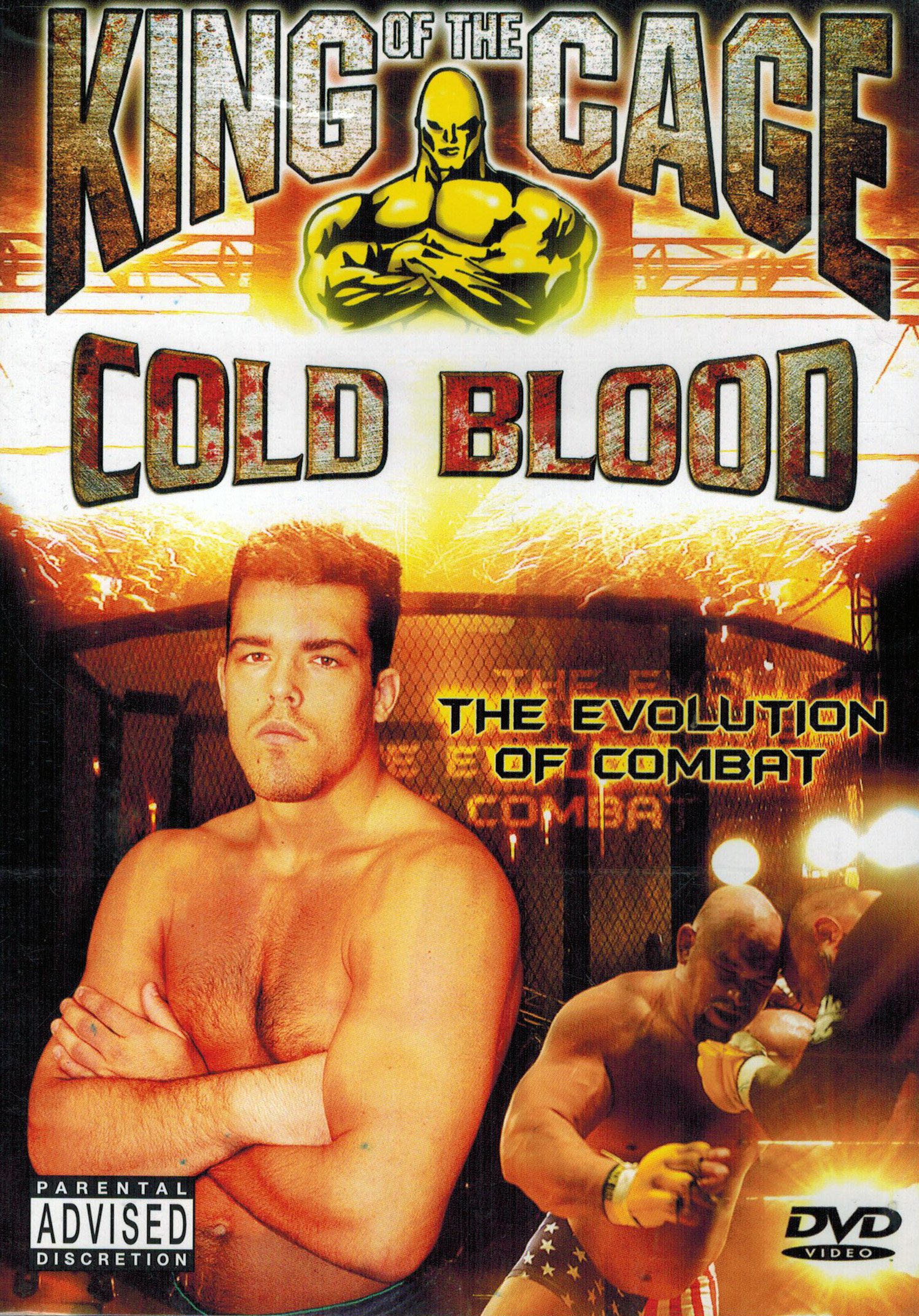 King of the Cage: Cold Blood - Premium MMA Shorts for Fight Training & Fitness Workouts | Durable Combat Sports Apparel for UFC, BJJ & Martial Arts