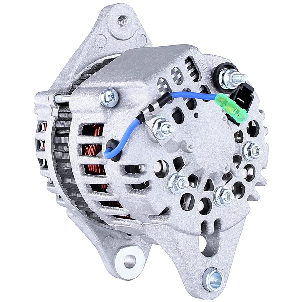 RAREELECTRICAL New Alternator for Samsung Excavator SE50-3 4TNE94 & Yanmar LR140-721C - Perfect Replacement Part for Construction Equipment & Heavy Machinery