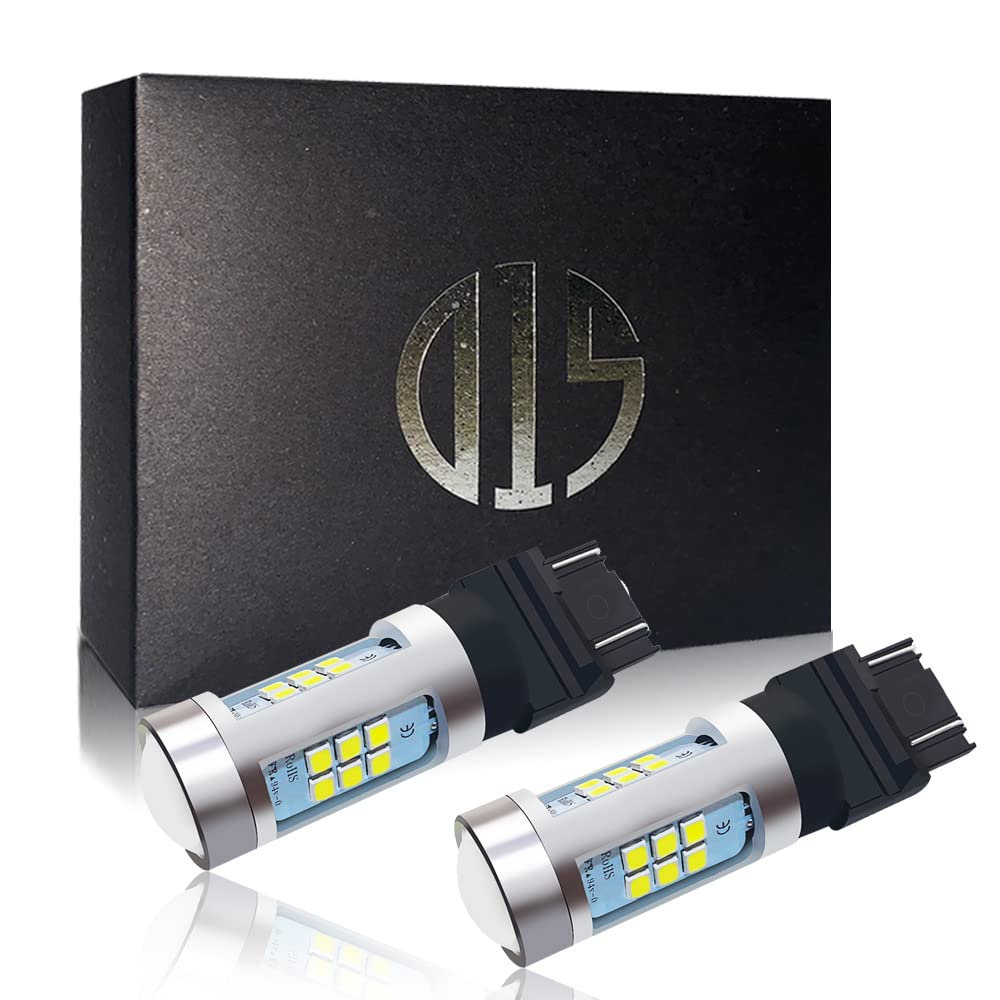 WT21W 4527 LED Bulbs 6000K White - Super Bright 3600LM Reverse Light Backup Lamp for 2021-2024 Ford F150 F250 Bronco Maverick - Error Free Plug & Play Installation (Pack of 2) - Perfect for Night Driving & Parking Assistance