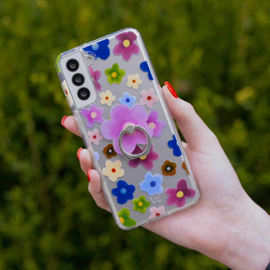 Samsung Galaxy Flower Power Phone Case - Cute Floral Design Protective Cover for Samsung Galaxy [Model] - Perfect for Everyday Use, Gifts, and Spring Style
