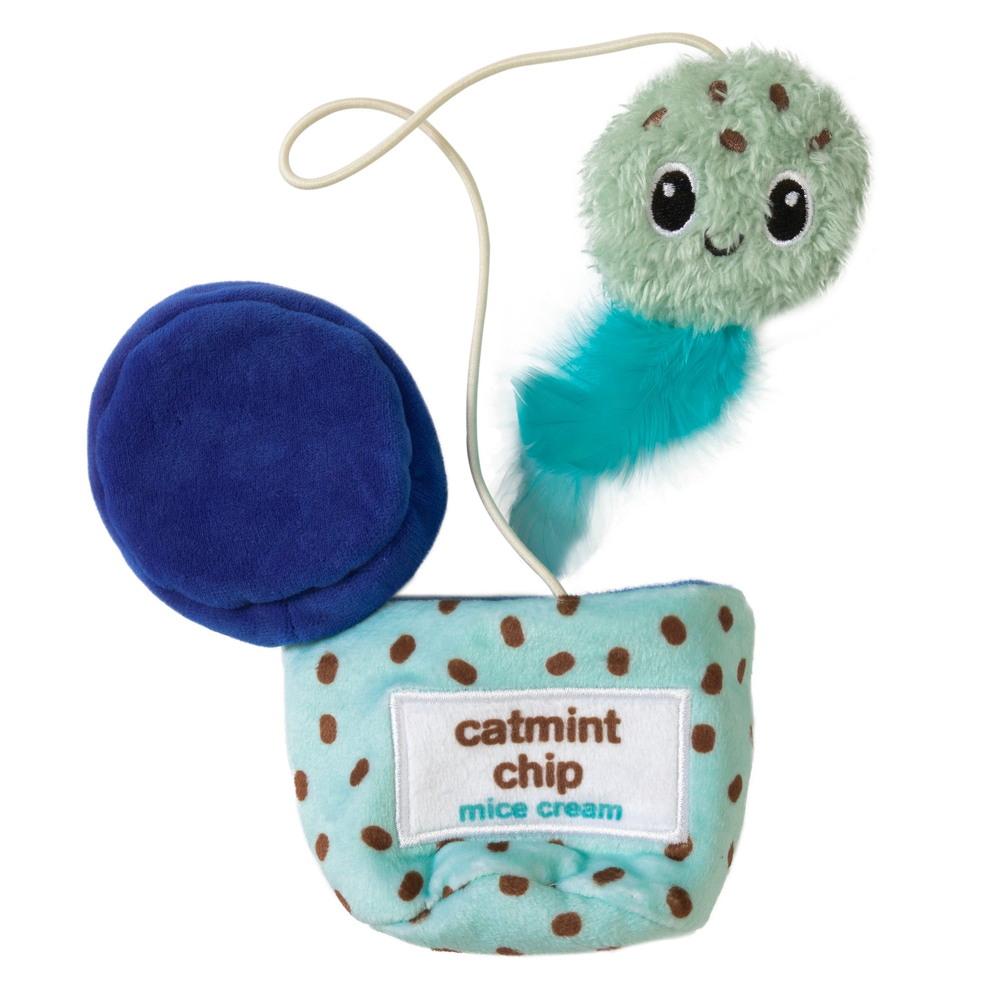 Fun Interactive Cat Toy - Quirky Kitty Mice Cream Hide & Seek Game for Indoor Cats | Perfect for Playtime & Mental Stimulation
