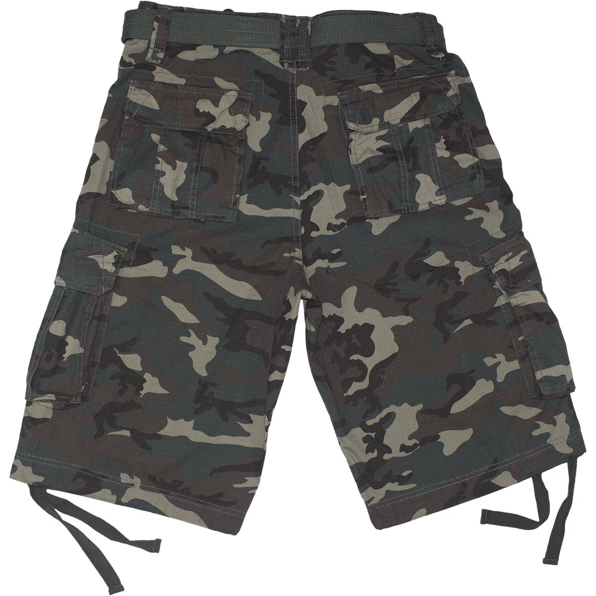 Big and Tall Men's Cargo Shorts with Belt Loops - Up to Size 50 - Comfortable Stretch Fit for Casual Wear, Outdoor Activities & Summer Vacation