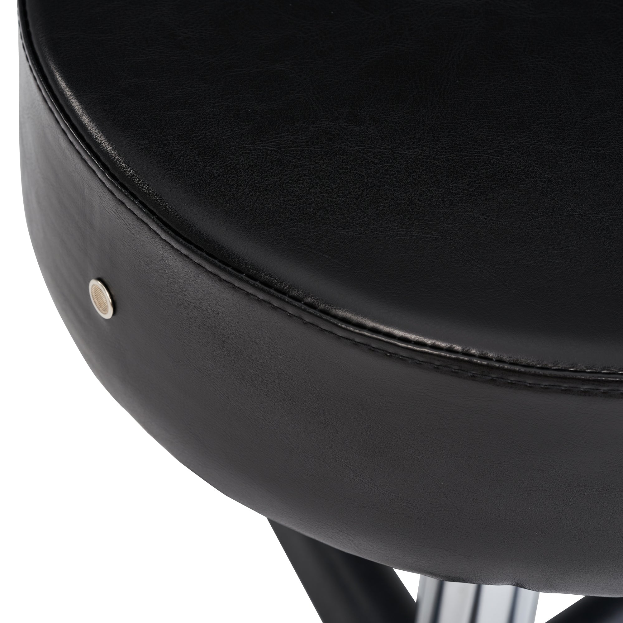 Ergonomic Hydraulic Massage Stool - Adjustable Rolling Swivel Stool for Barber, Dental, Therapist, Tattoo & Beauty Salon Use | Black | Perfect for Clinics, Spas, Facials, Lash Extensions & Home Office Comfort