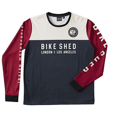Indian Motorcycle Unisex BSMC x Race Jersey - 2860988 | Motorcycle Racing Apparel for Men & Women | Perfect for Biker Clubs, Track Days & Motorcycle Events