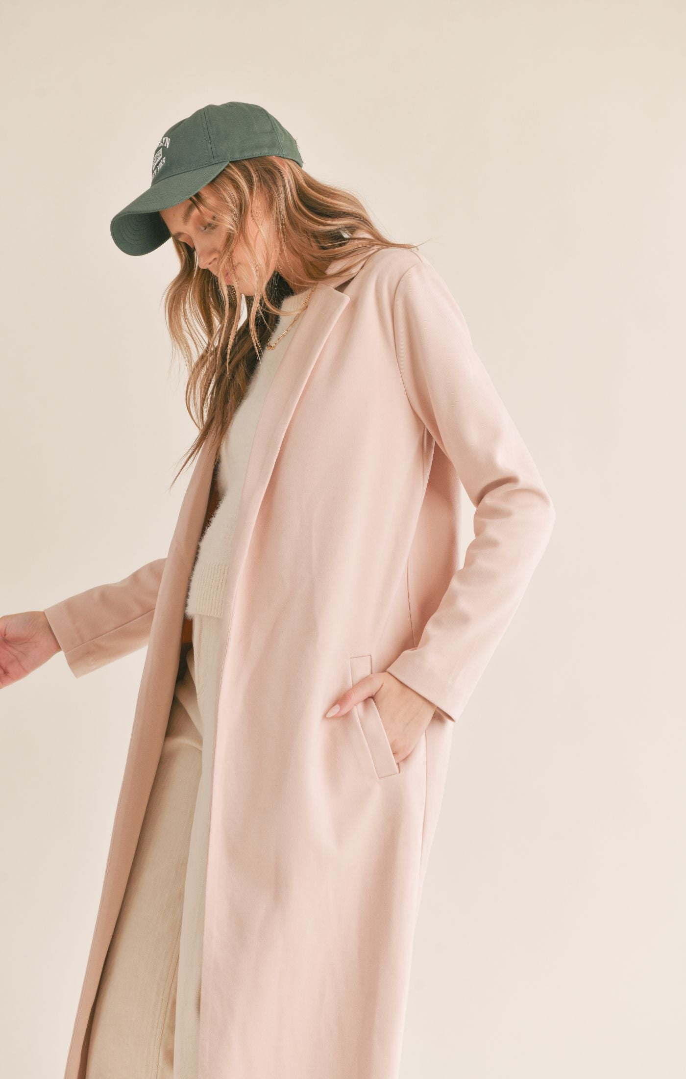 Juliette Coat for Women - Elegant Long Wool Blend Trench Coat with Belt for Fall & Winter | Perfect for Office, Dating, and Formal Occasions