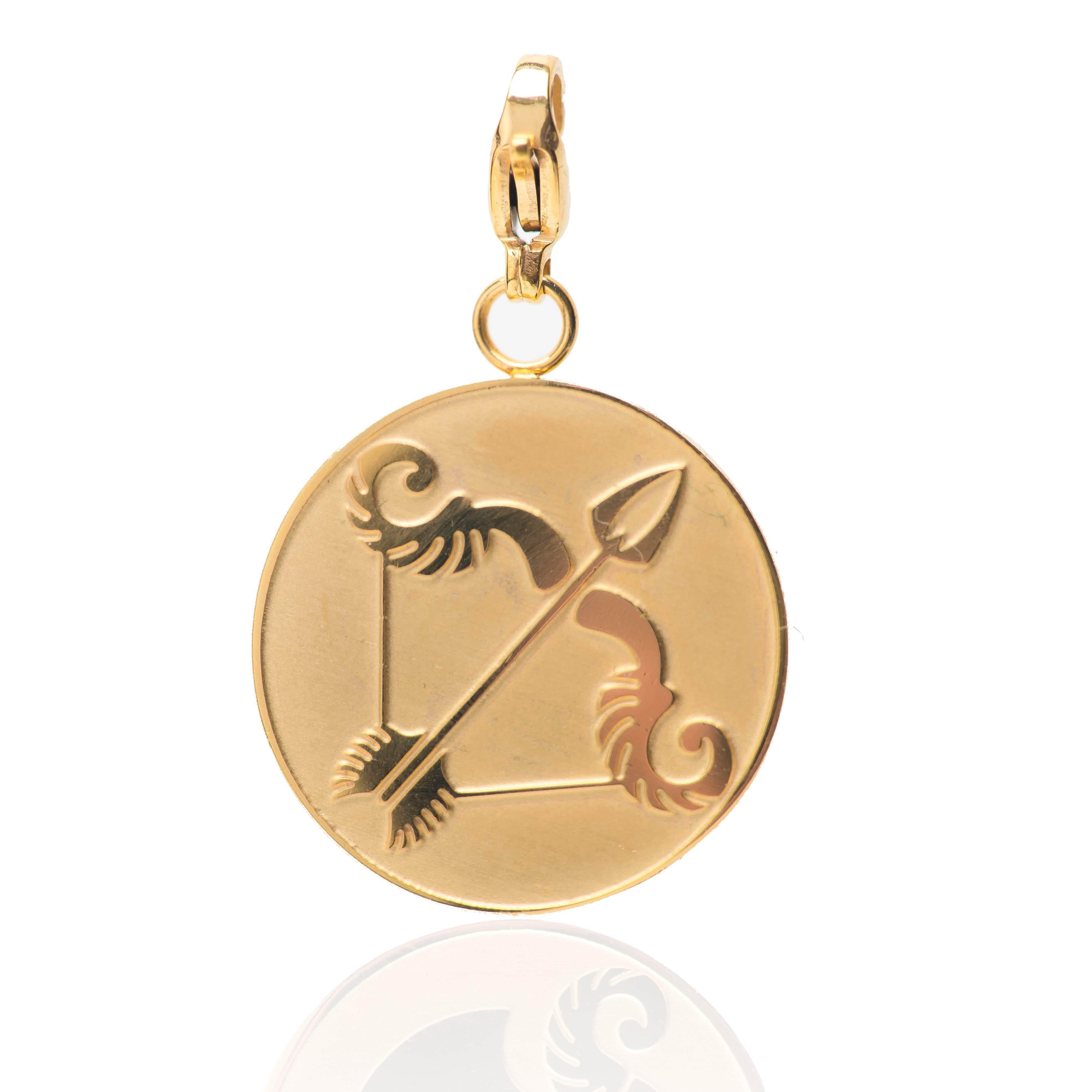 Sagittarius Zodiac Sign Sterling Silver Pendant Necklace for Women - Perfect Birthday Gift & Daily Jewelry for Sagittarius Lovers