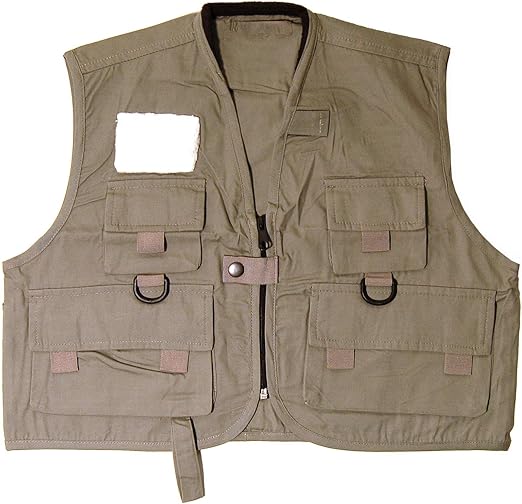 Crystal River C/R Utility Vest Tan - Durable Outdoor Work Vest for Fishing, Hunting & Hiking - Comfortable & Functional Gear for Men & Women