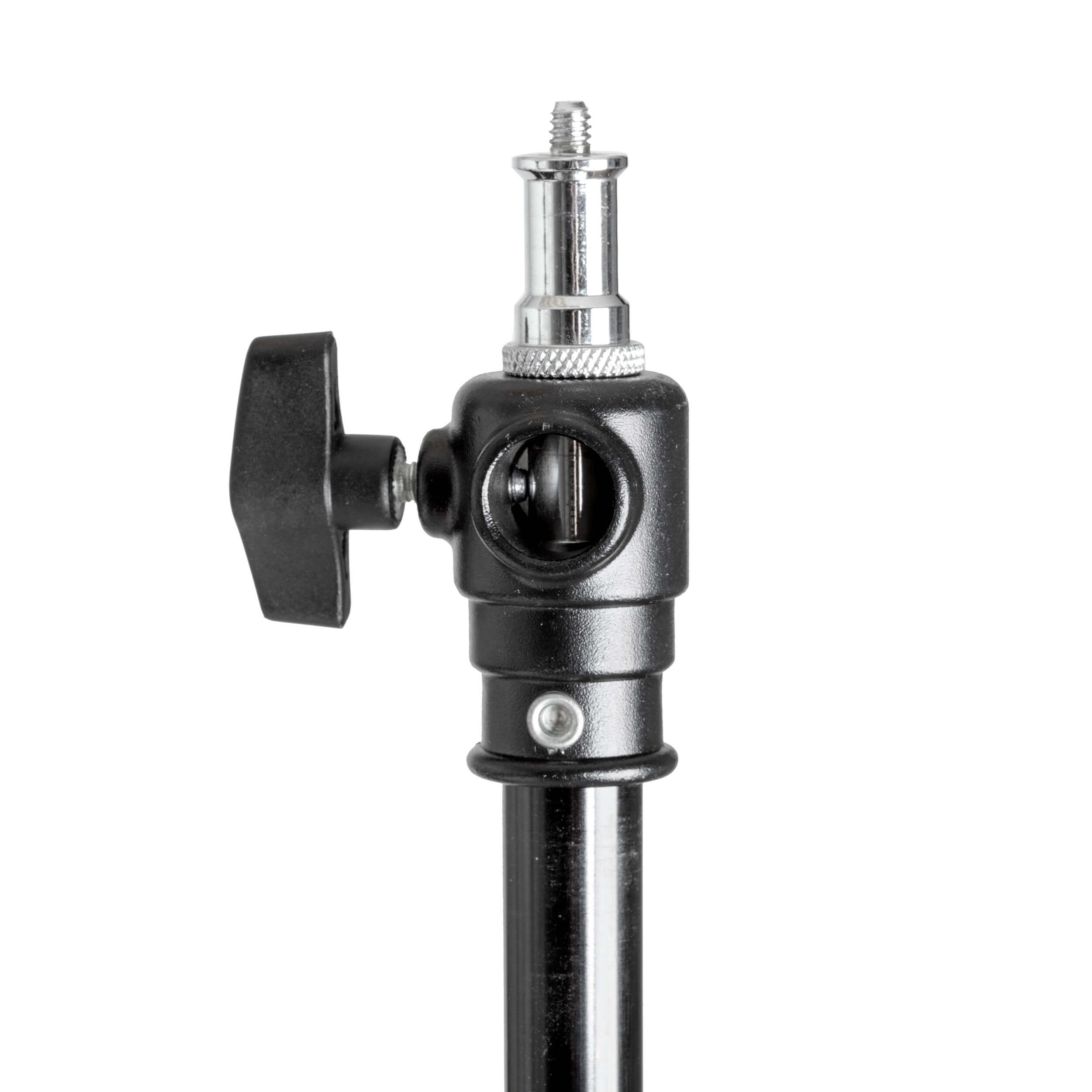 240cm 4-Section Telescopic Light Stand with Caster Wheels - Professional Photography & Video Studio Equipment for Portrait, Product Shooting, and YouTube Content Creation