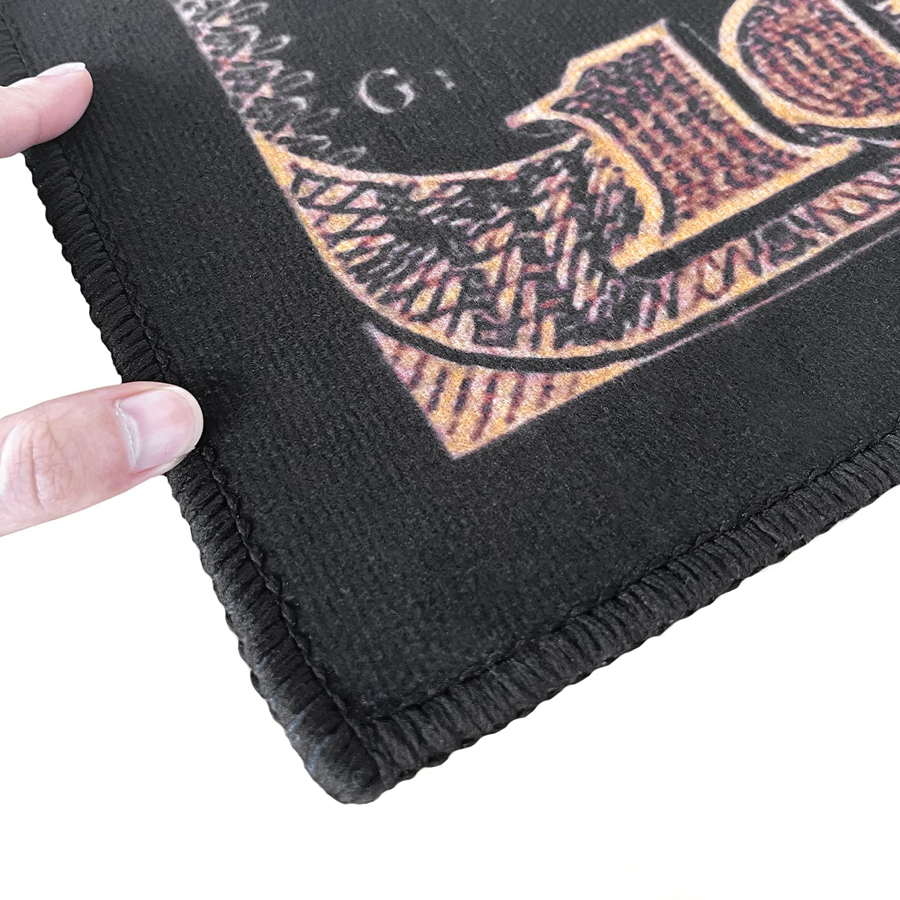GUBIYU Black & Gold Money Bills Design Non-Slip Bathroom Rug Runner - 24