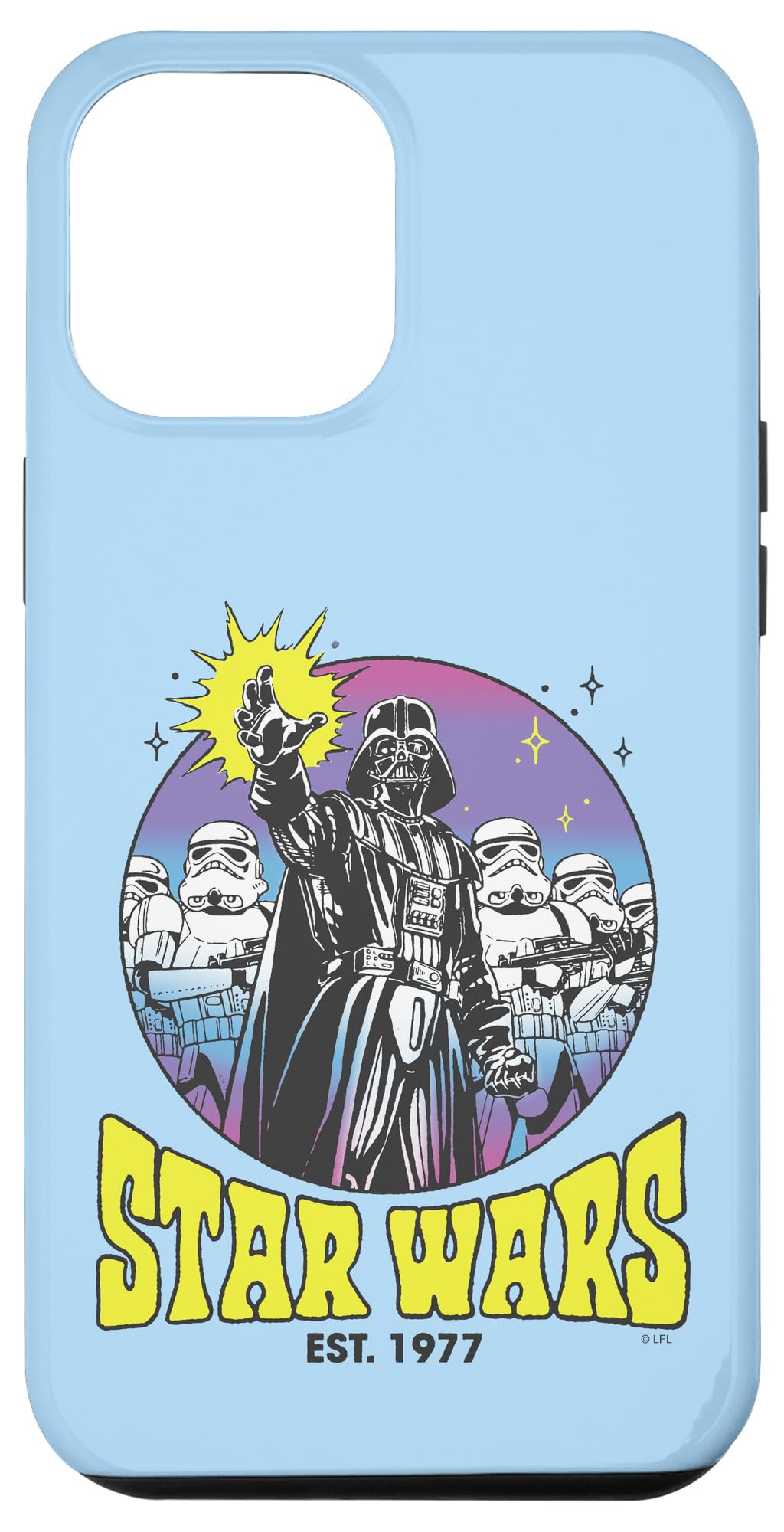 iPhone 12 Pro Max Star Wars Darth Vader & Stormtroopers Comic Force Grip Case - Protective Phone Cover for Fans | Perfect for Cosplay, Movie Nights & Star Wars Collectors