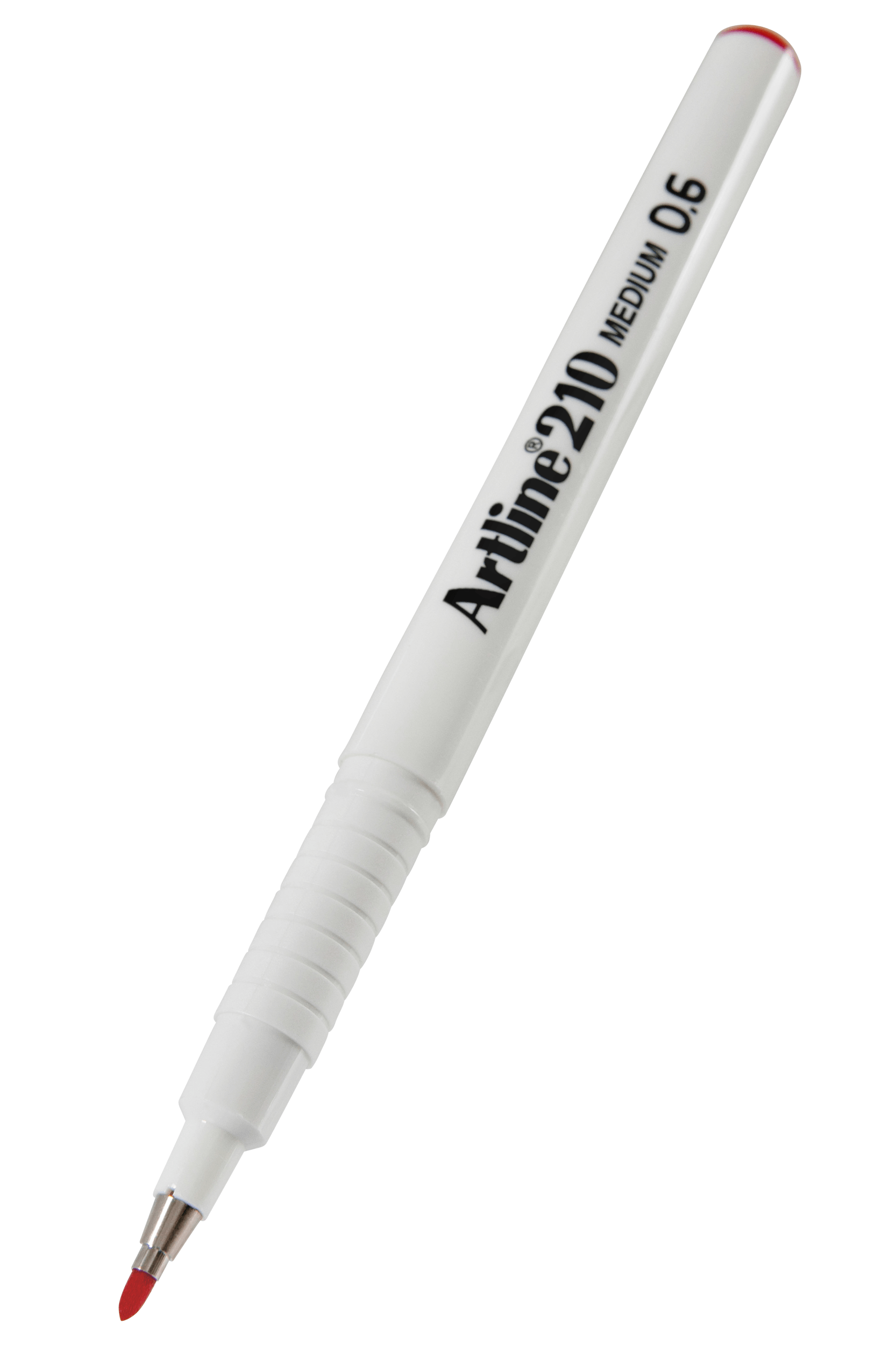Artline 210 Fineliner Pen Set - 0.6mm Fine Tip Red Marker Pens (12 Pack) - Ideal for Art, Calligraphy, Note Taking & Office Use